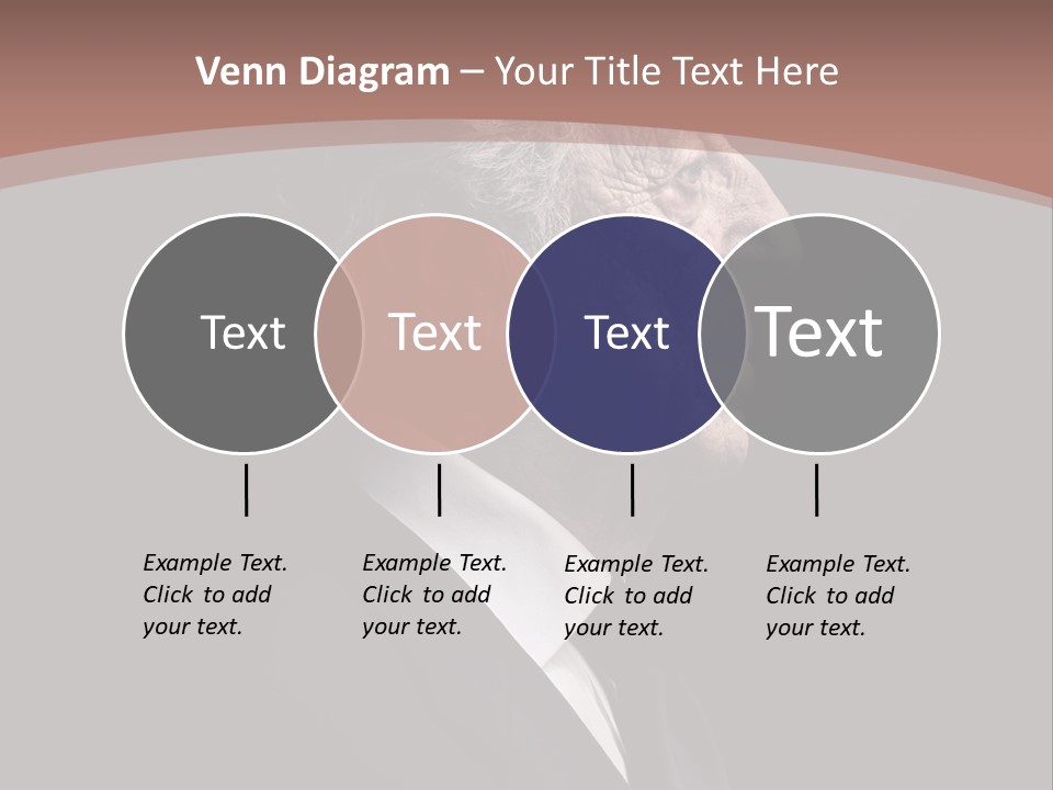Portrait Wrinkle Ancient PowerPoint Template