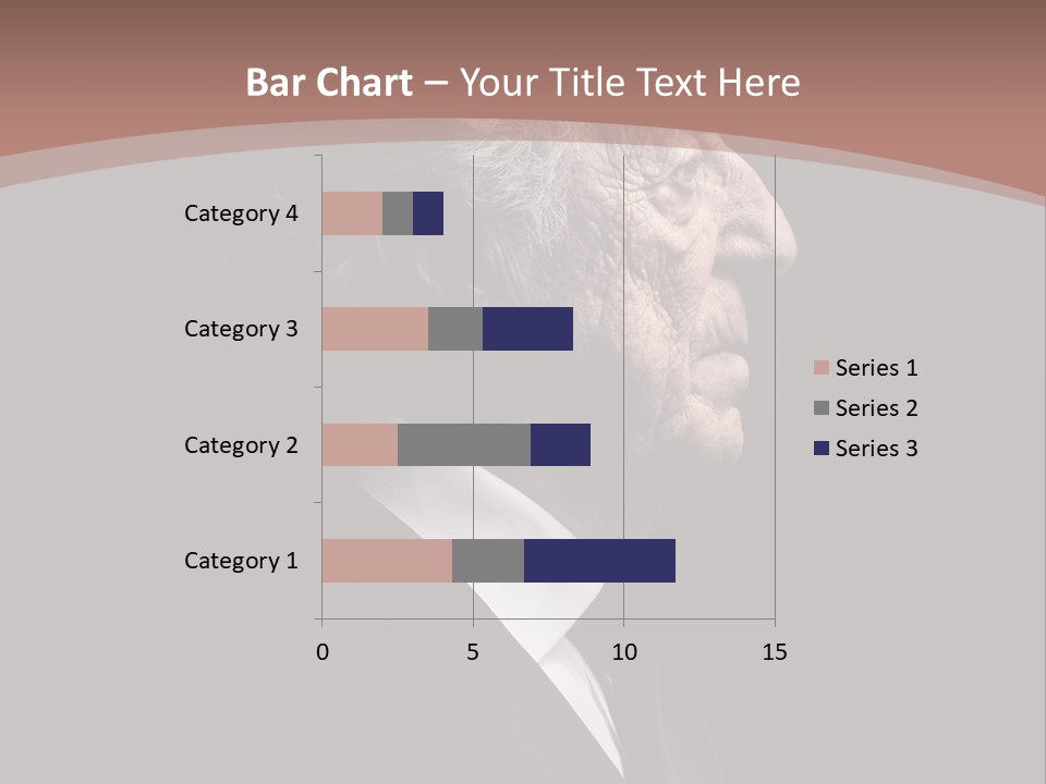 Portrait Wrinkle Ancient PowerPoint Template