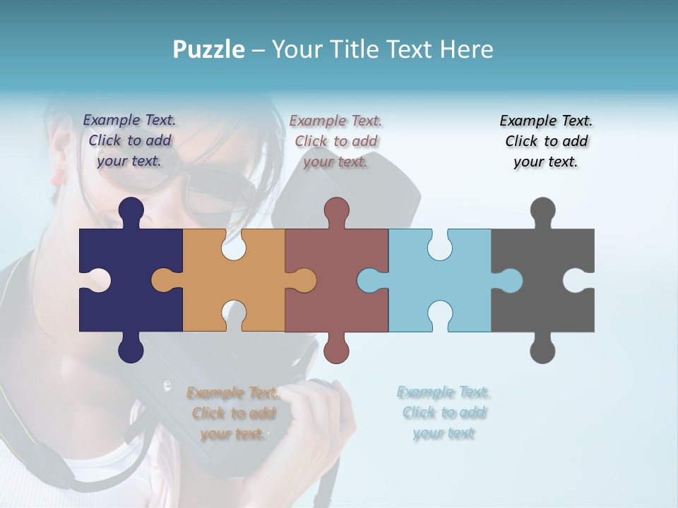 Photography Photographer Hispanic PowerPoint Template