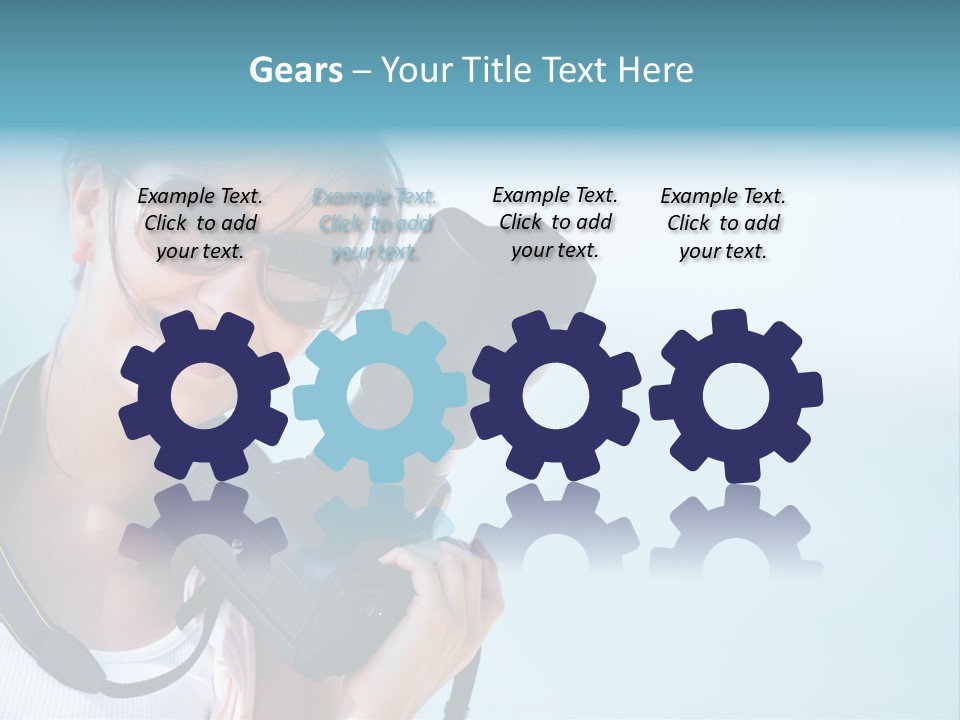 Photography Photographer Hispanic PowerPoint Template