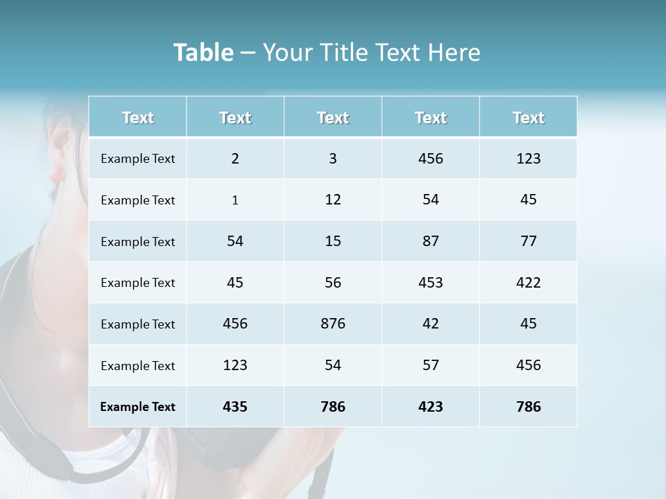 Photography Photographer Hispanic PowerPoint Template