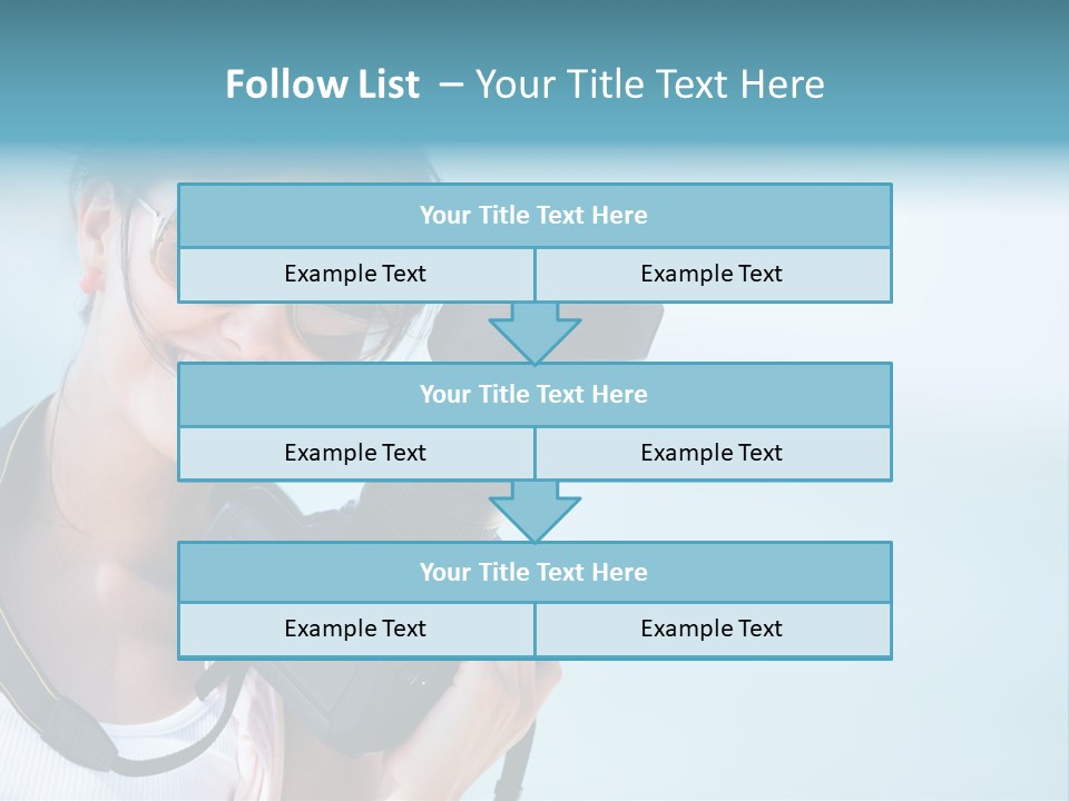 Photography Photographer Hispanic PowerPoint Template