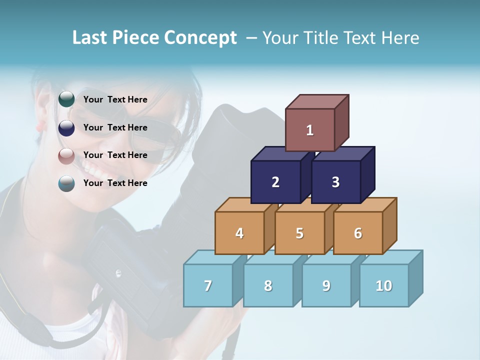 Photography Photographer Hispanic PowerPoint Template