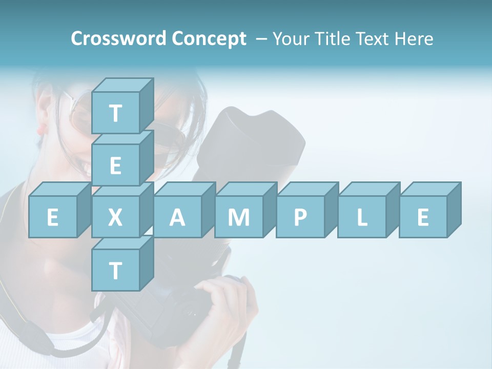 Photography Photographer Hispanic PowerPoint Template