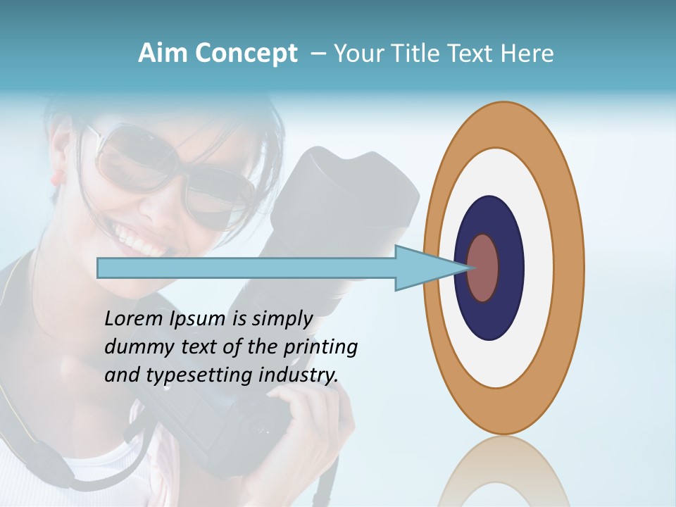 Photography Photographer Hispanic PowerPoint Template