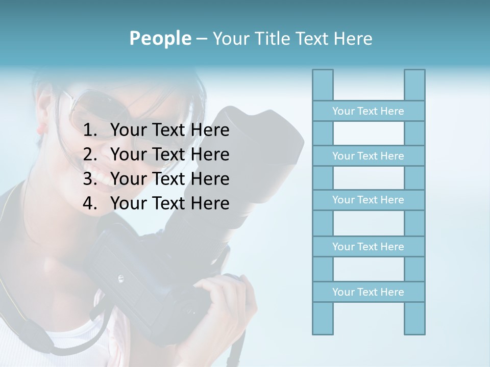 Photography Photographer Hispanic PowerPoint Template