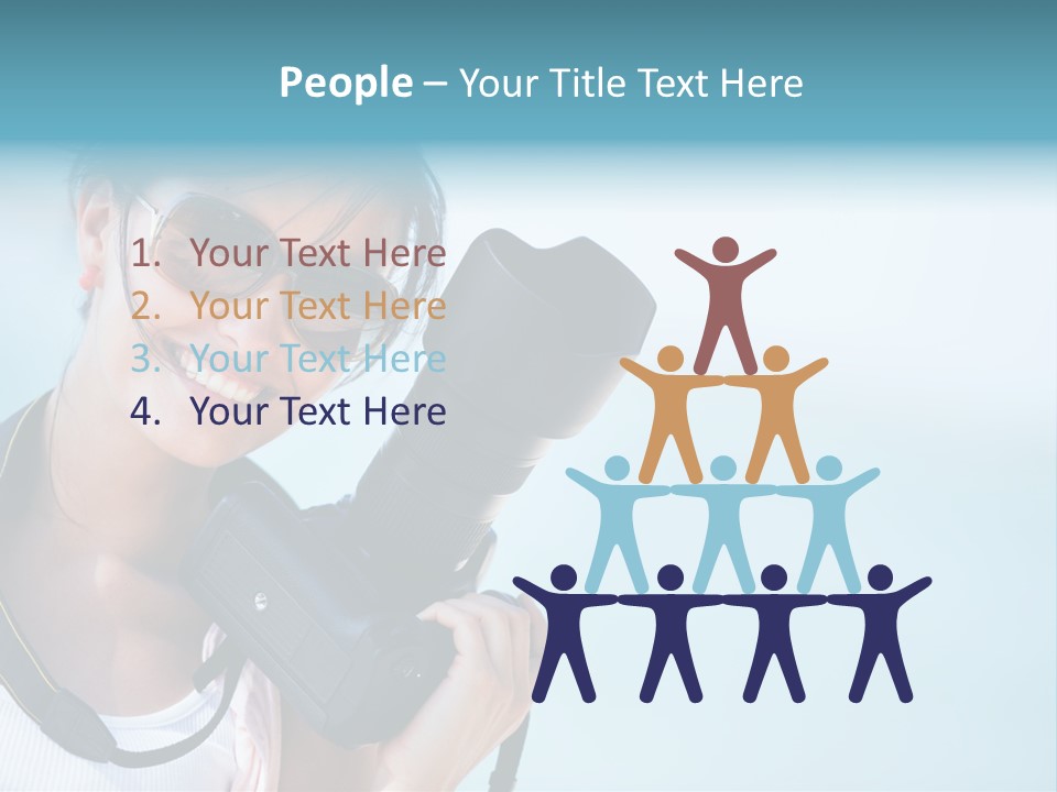 Photography Photographer Hispanic PowerPoint Template