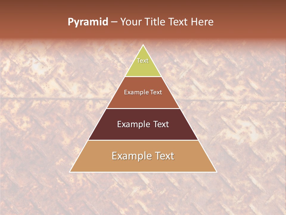Rust Grill Irregular PowerPoint Template
