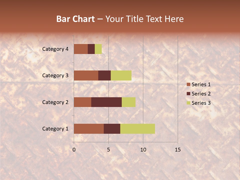 Rust Grill Irregular PowerPoint Template
