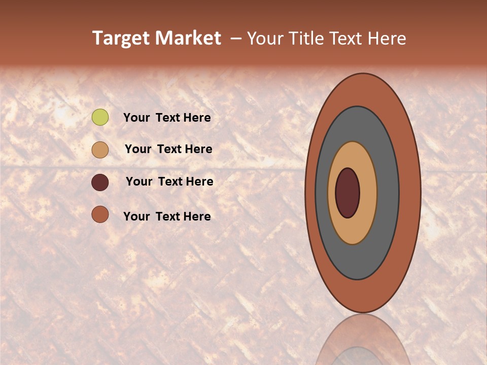 Rust Grill Irregular PowerPoint Template
