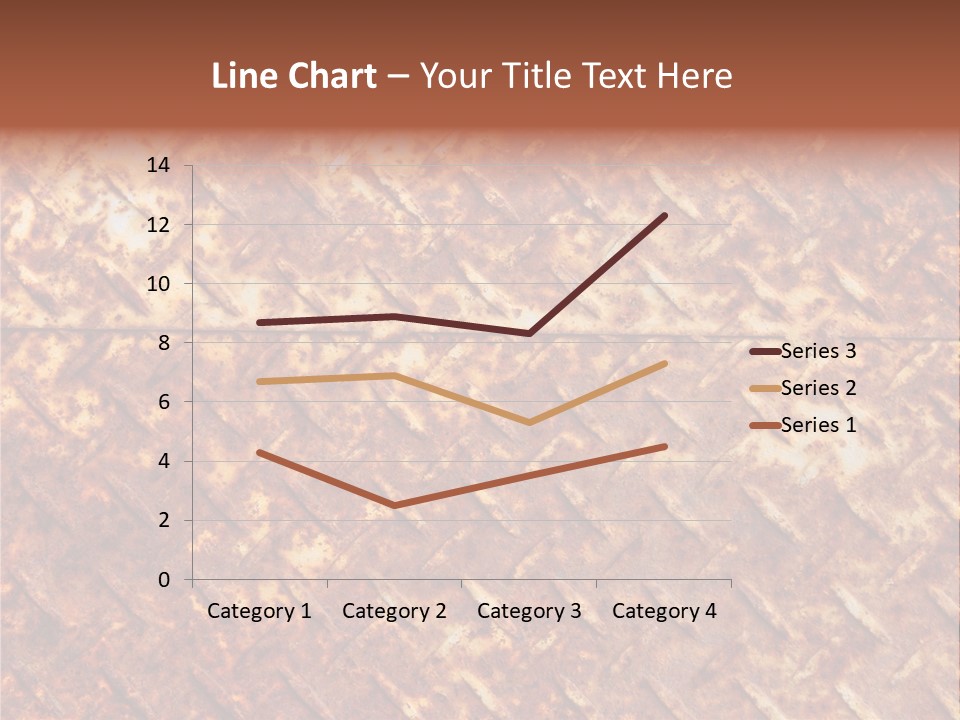 Rust Grill Irregular PowerPoint Template