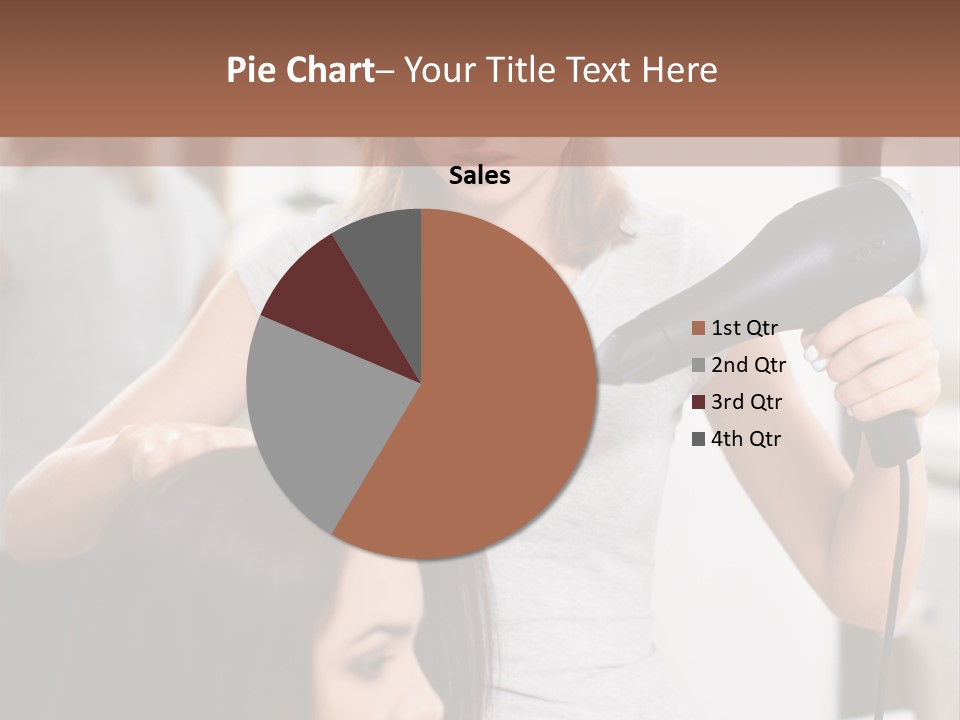 Woman Care Barbershop PowerPoint Template