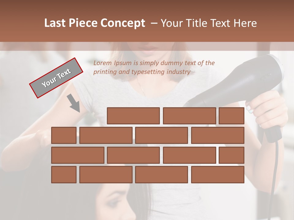 Woman Care Barbershop PowerPoint Template