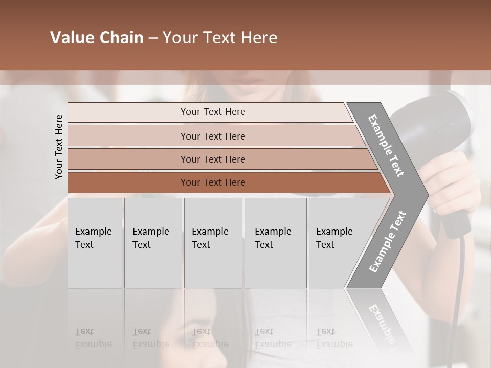 Woman Care Barbershop PowerPoint Template