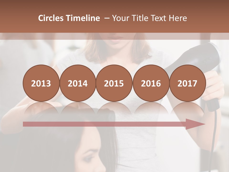 Woman Care Barbershop PowerPoint Template