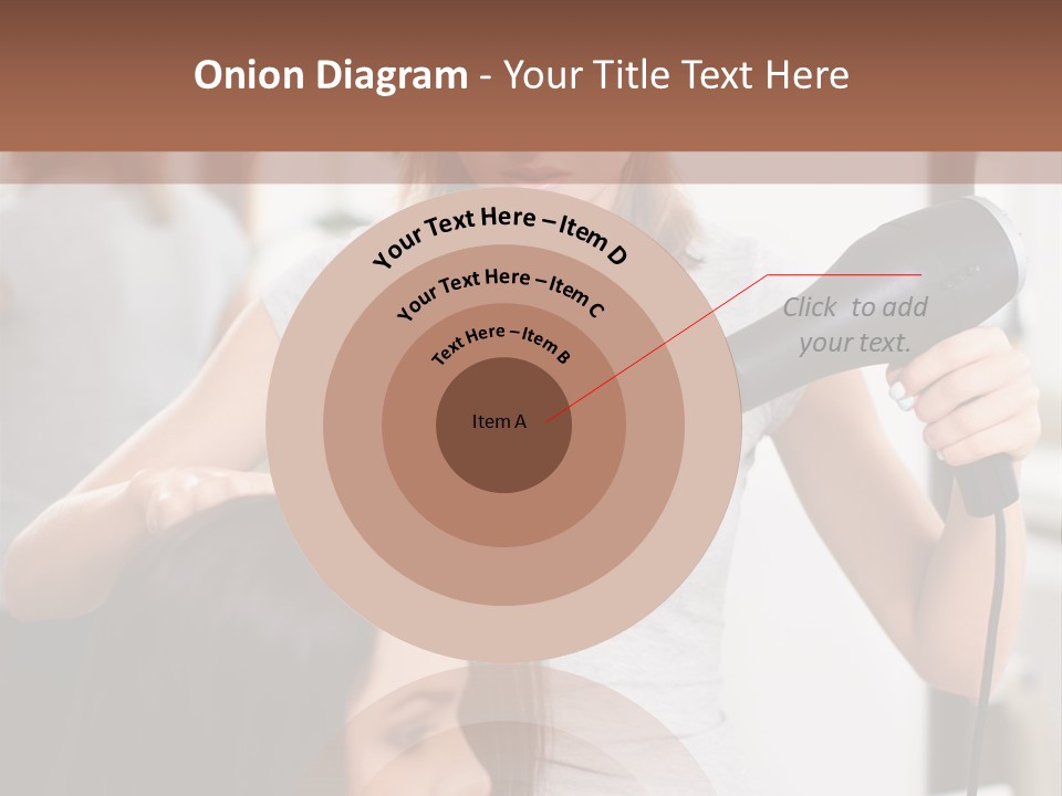 Woman Care Barbershop PowerPoint Template