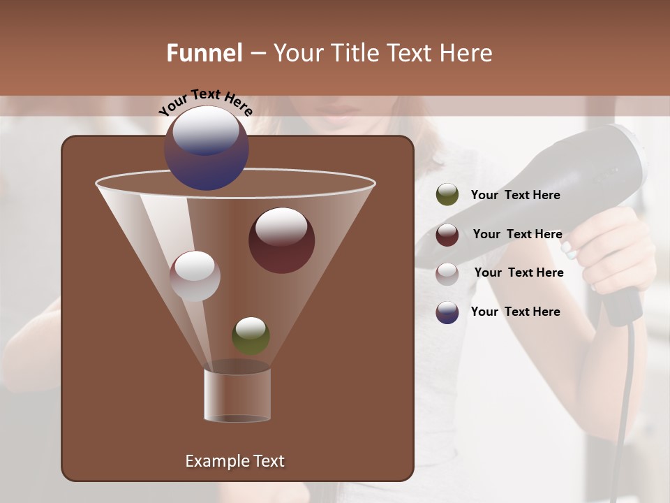 Woman Care Barbershop PowerPoint Template