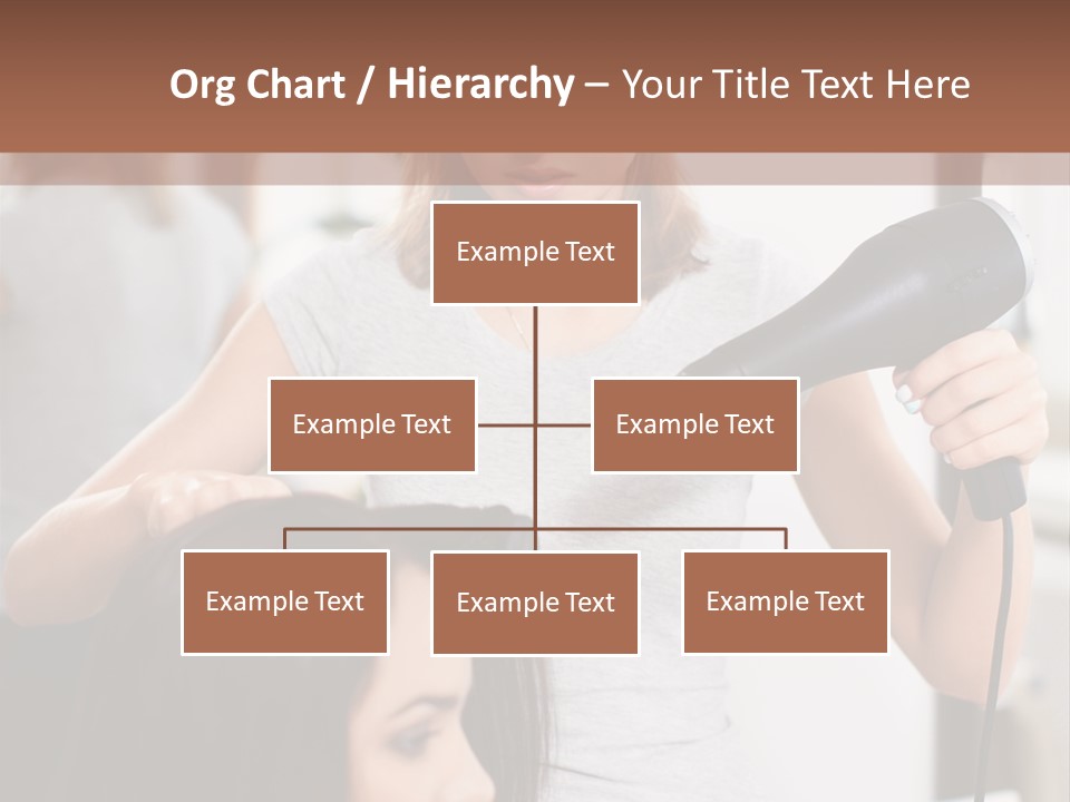 Woman Care Barbershop PowerPoint Template