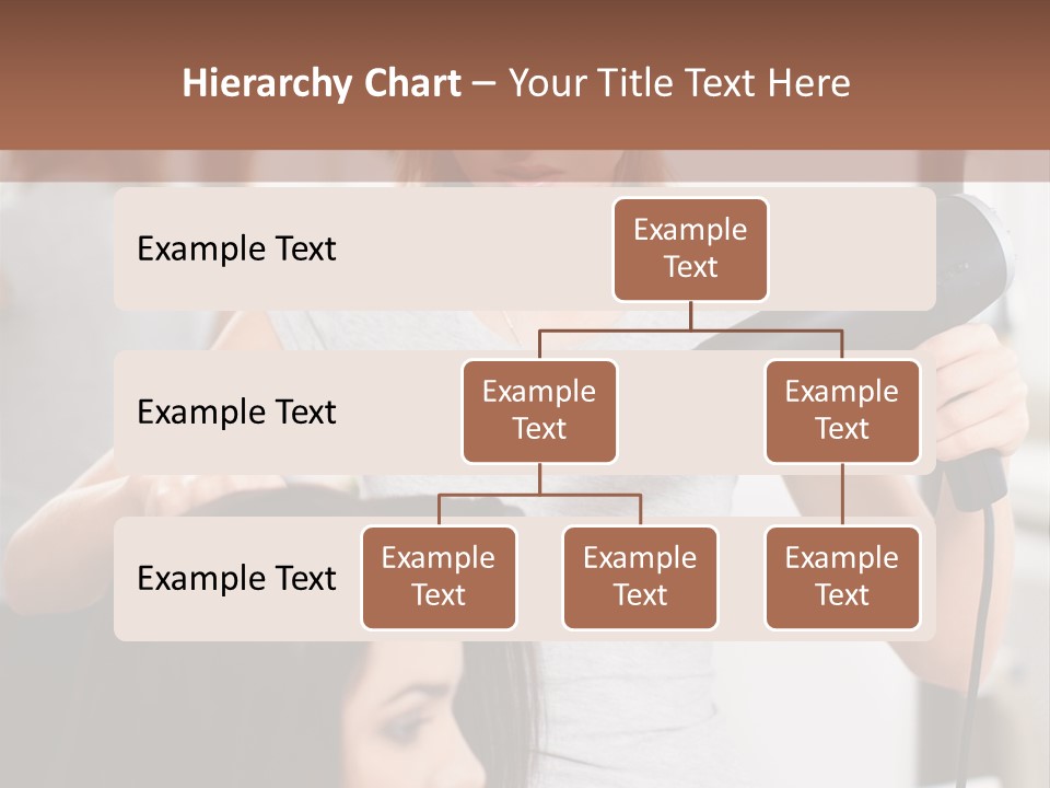 Woman Care Barbershop PowerPoint Template