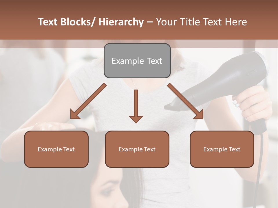 Woman Care Barbershop PowerPoint Template