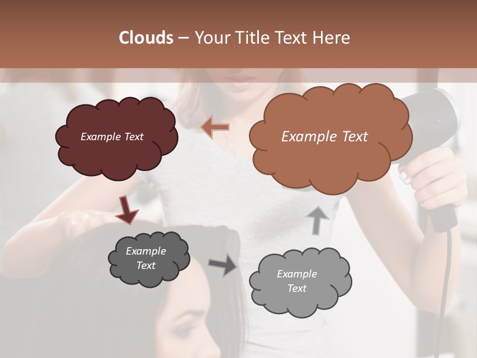 Woman Care Barbershop PowerPoint Template