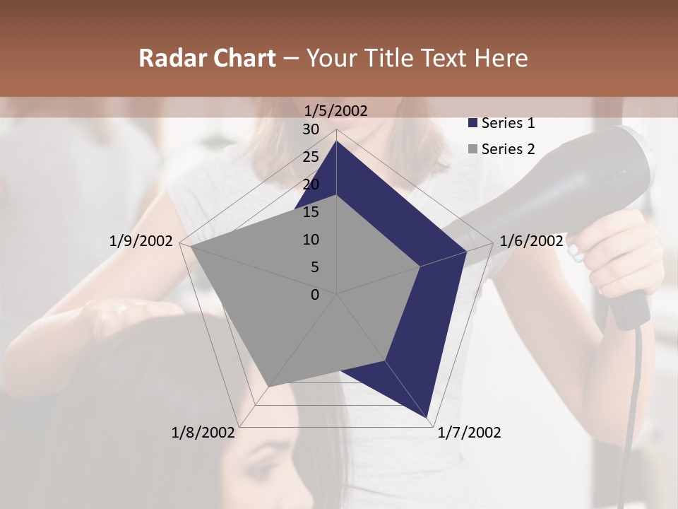 Woman Care Barbershop PowerPoint Template