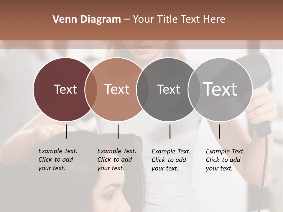 Woman Care Barbershop PowerPoint Template