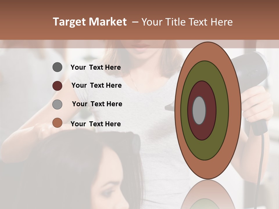 Woman Care Barbershop PowerPoint Template