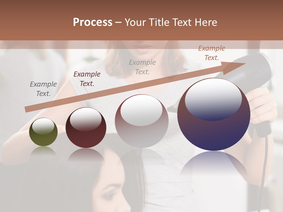 Woman Care Barbershop PowerPoint Template