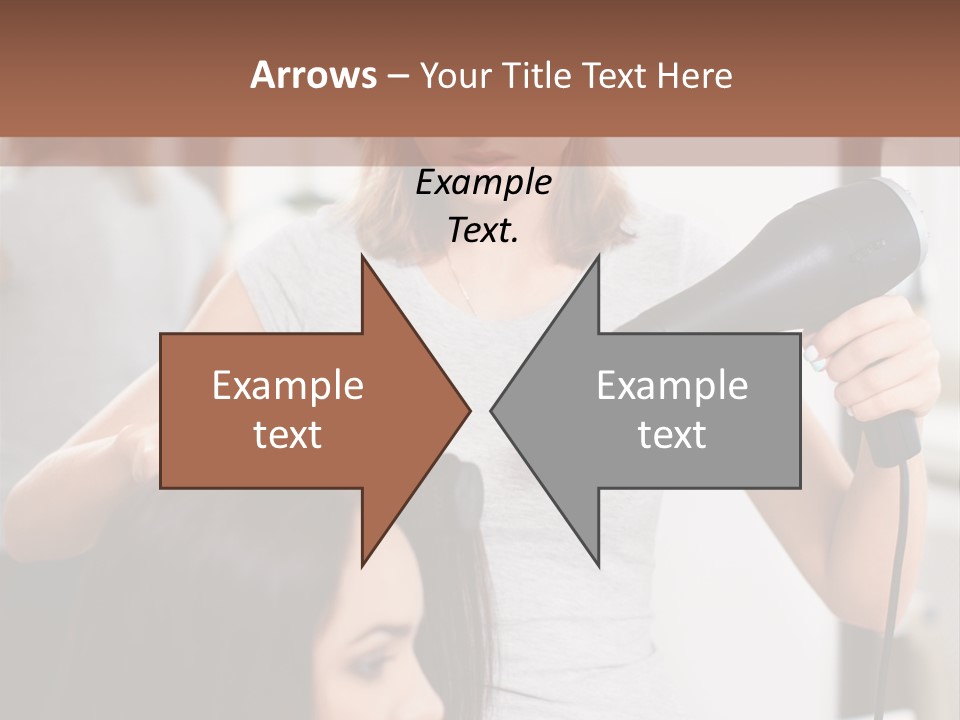 Woman Care Barbershop PowerPoint Template