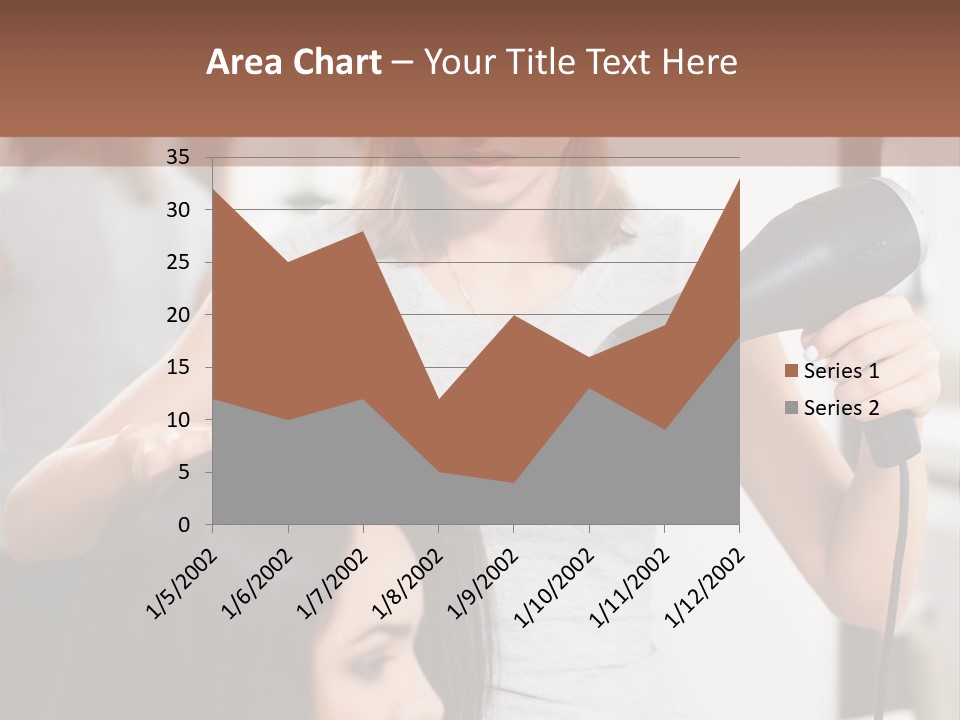 Woman Care Barbershop PowerPoint Template