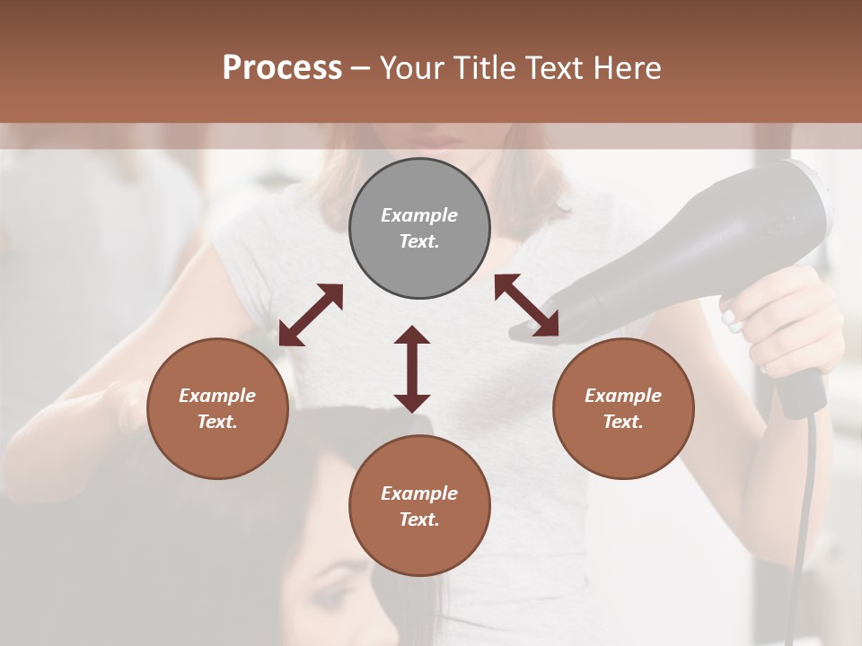 Woman Care Barbershop PowerPoint Template