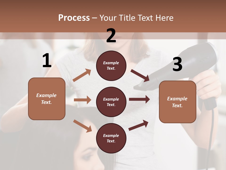 Woman Care Barbershop PowerPoint Template