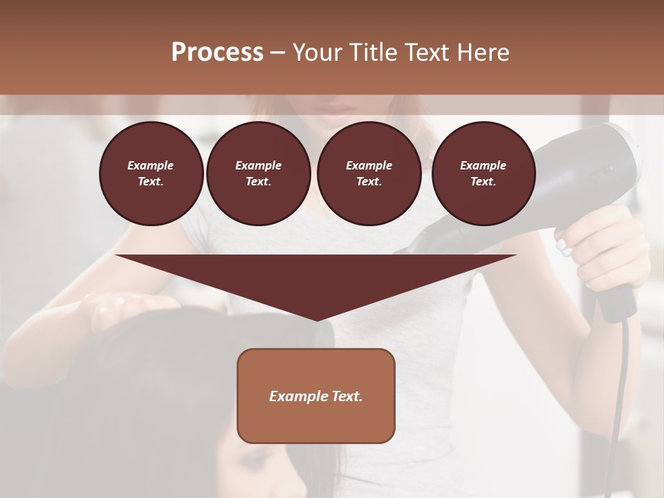 Woman Care Barbershop PowerPoint Template