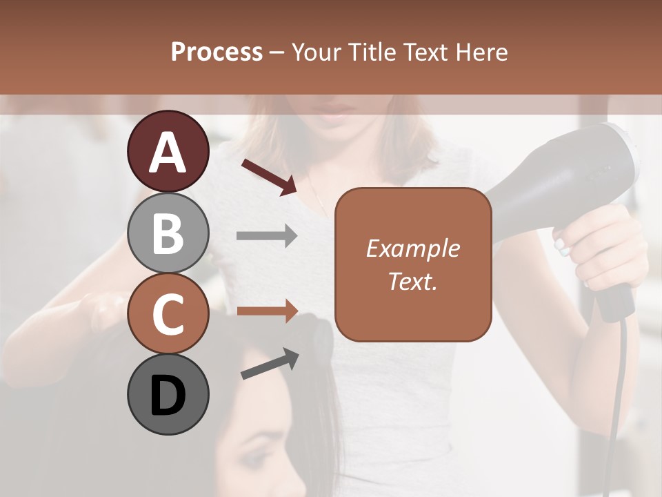 Woman Care Barbershop PowerPoint Template