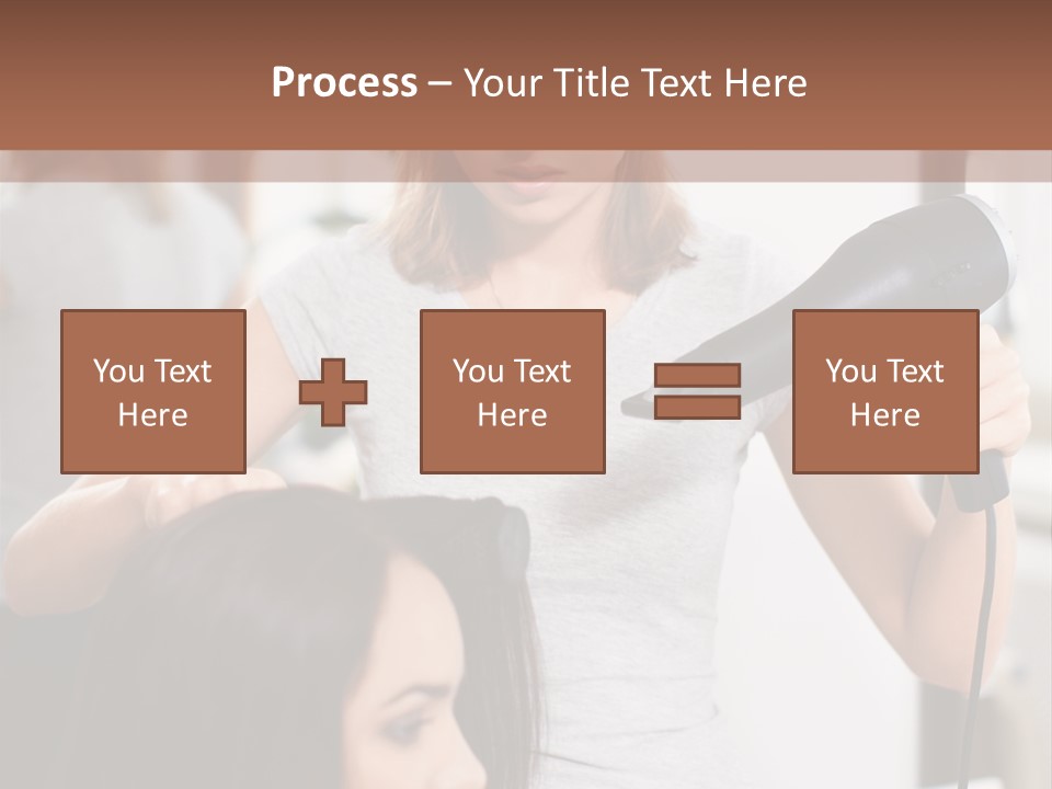 Woman Care Barbershop PowerPoint Template
