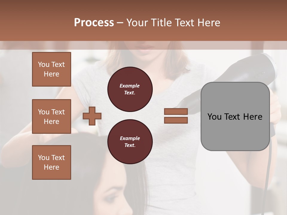 Woman Care Barbershop PowerPoint Template