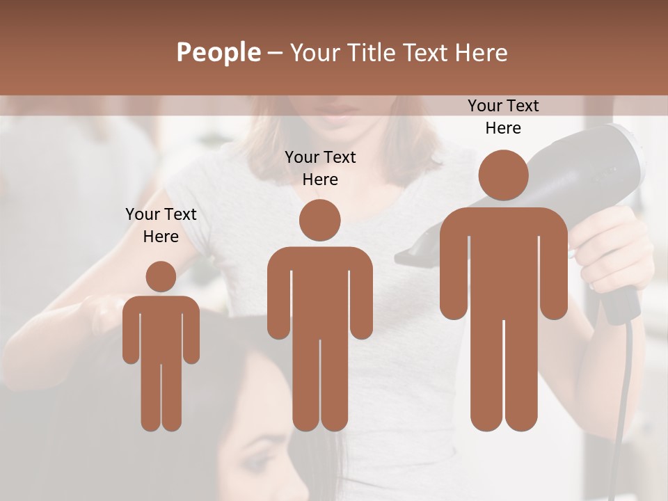 Woman Care Barbershop PowerPoint Template