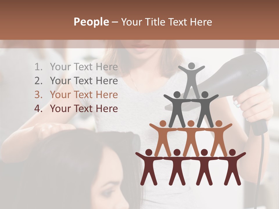 Woman Care Barbershop PowerPoint Template