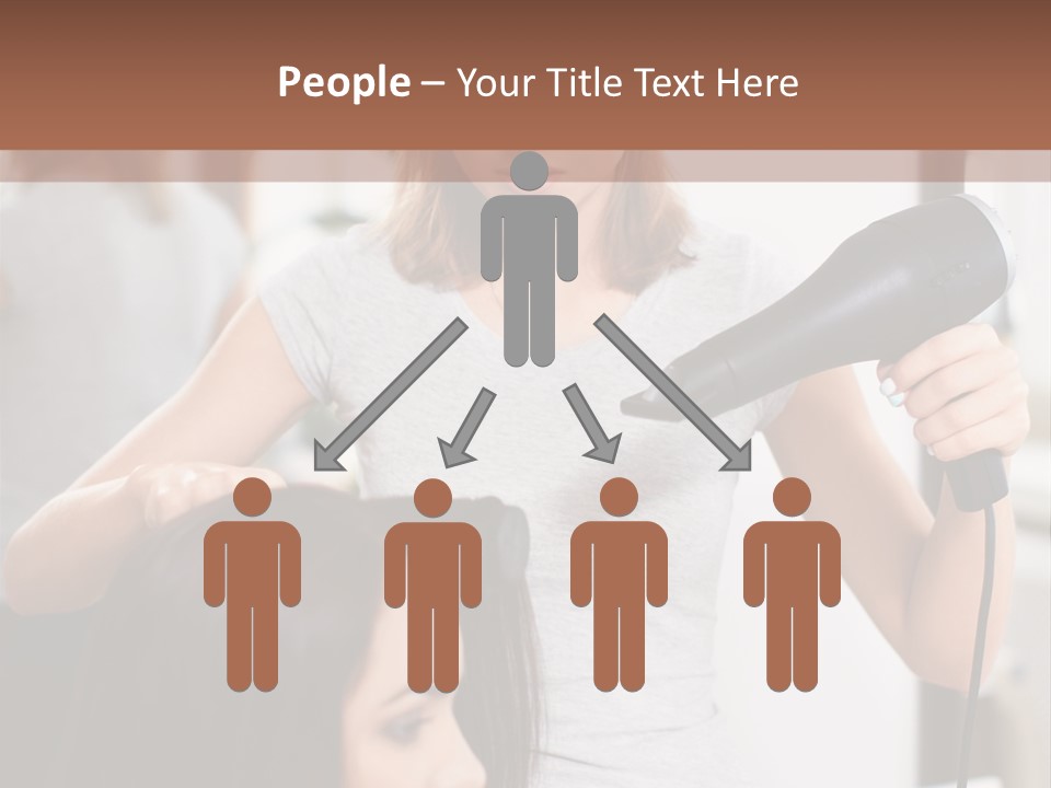 Woman Care Barbershop PowerPoint Template