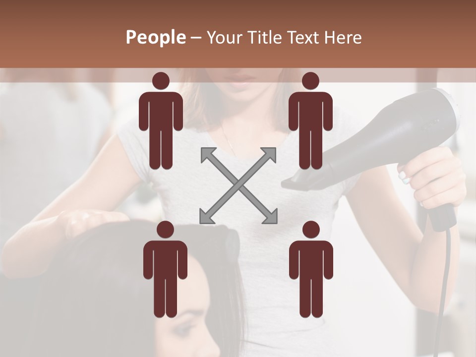 Woman Care Barbershop PowerPoint Template