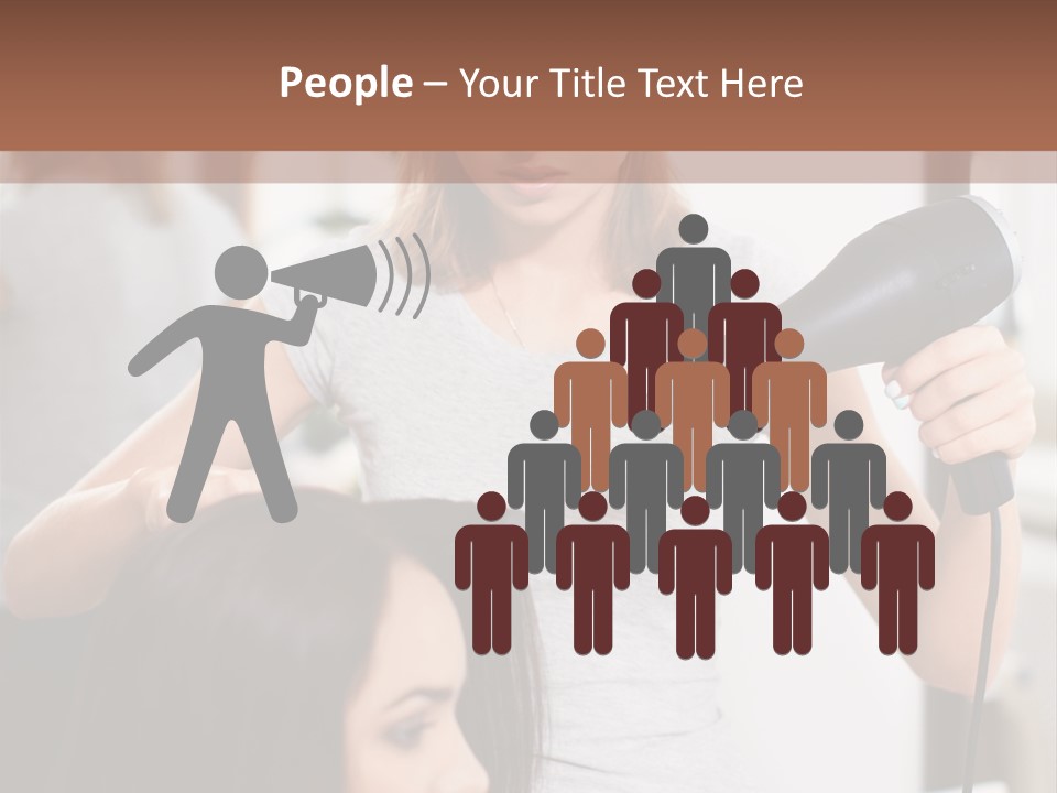 Woman Care Barbershop PowerPoint Template