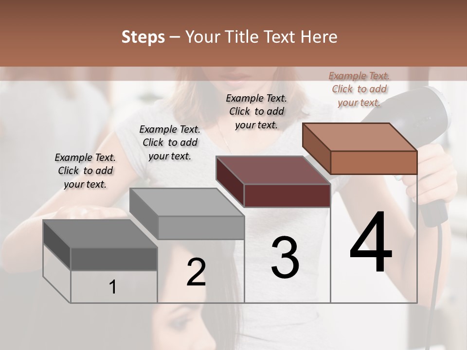 Woman Care Barbershop PowerPoint Template