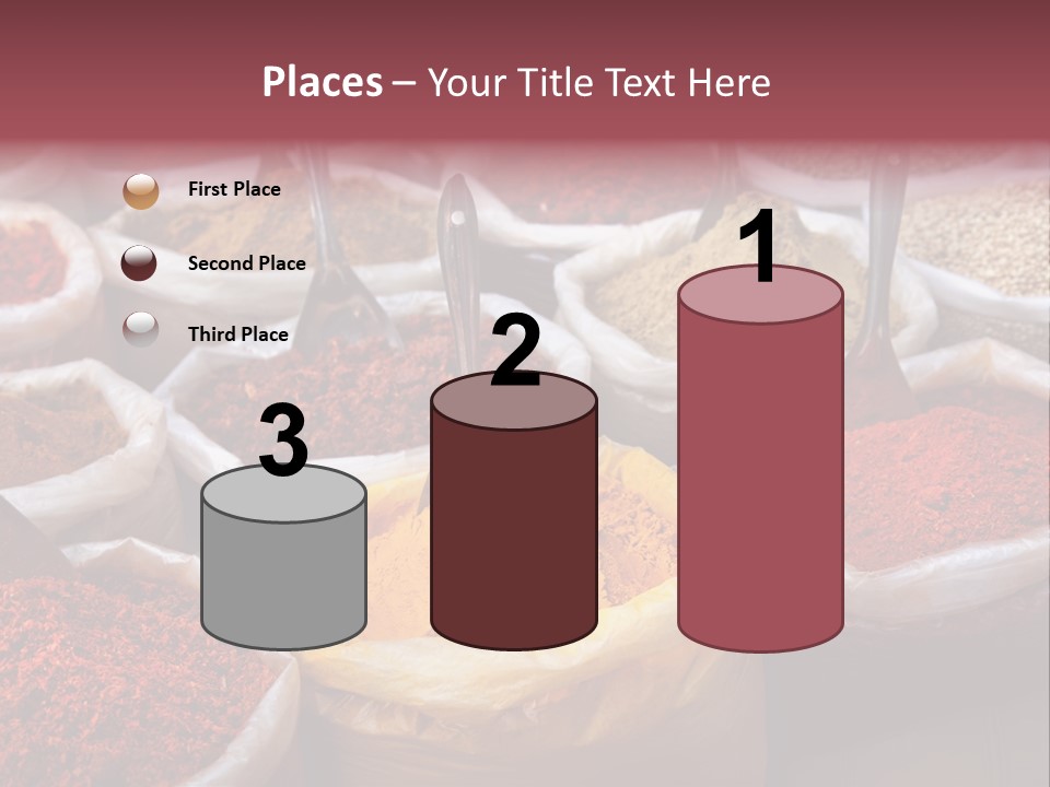 Powder Bazaar Gourmet PowerPoint Template