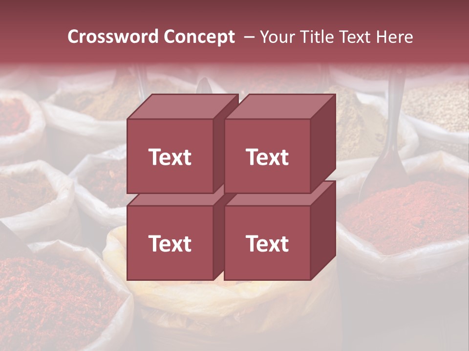 Powder Bazaar Gourmet PowerPoint Template