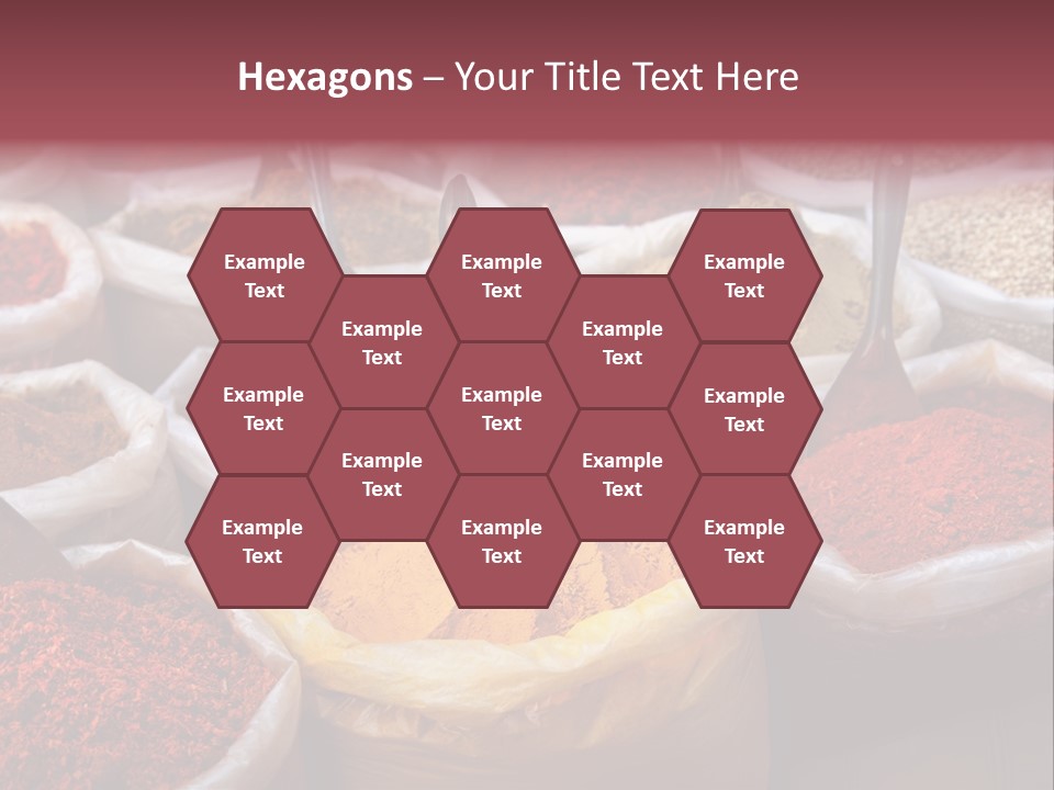 Powder Bazaar Gourmet PowerPoint Template