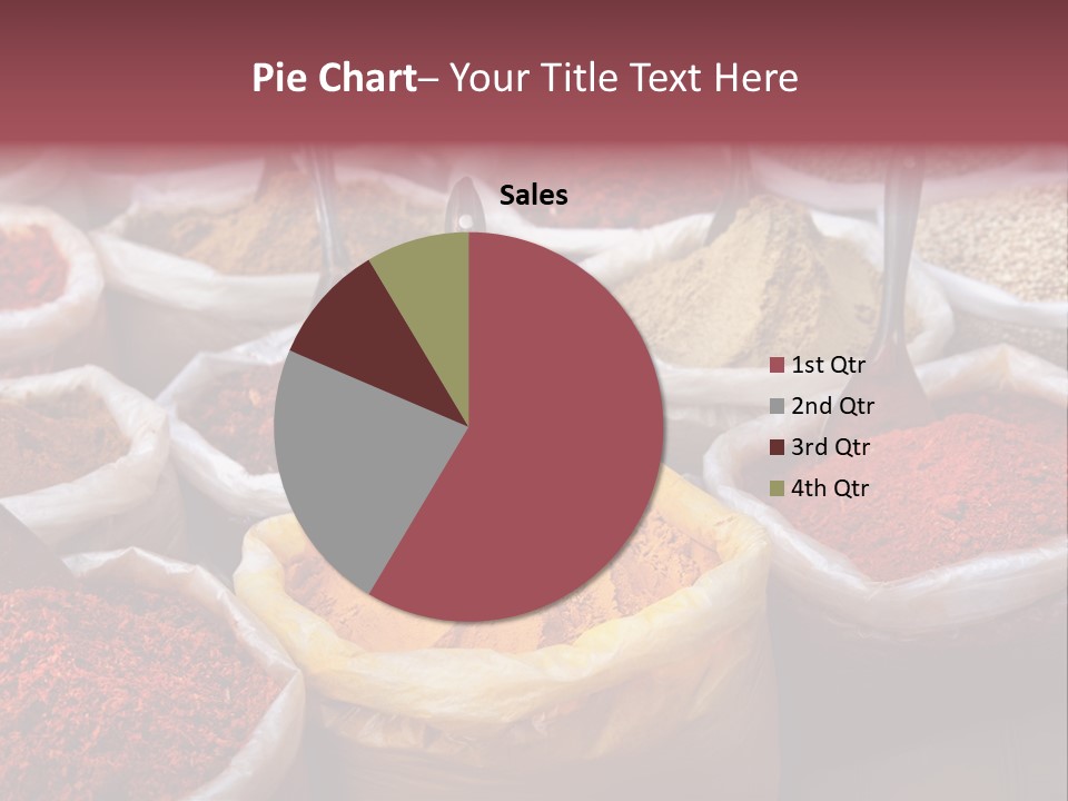 Powder Bazaar Gourmet PowerPoint Template