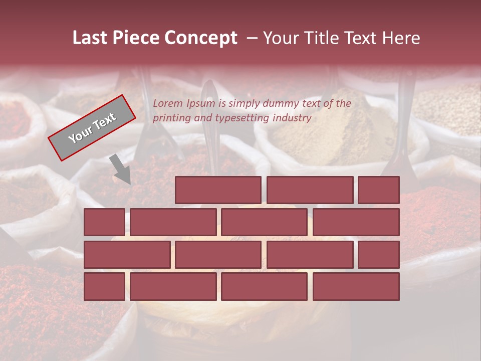 Powder Bazaar Gourmet PowerPoint Template