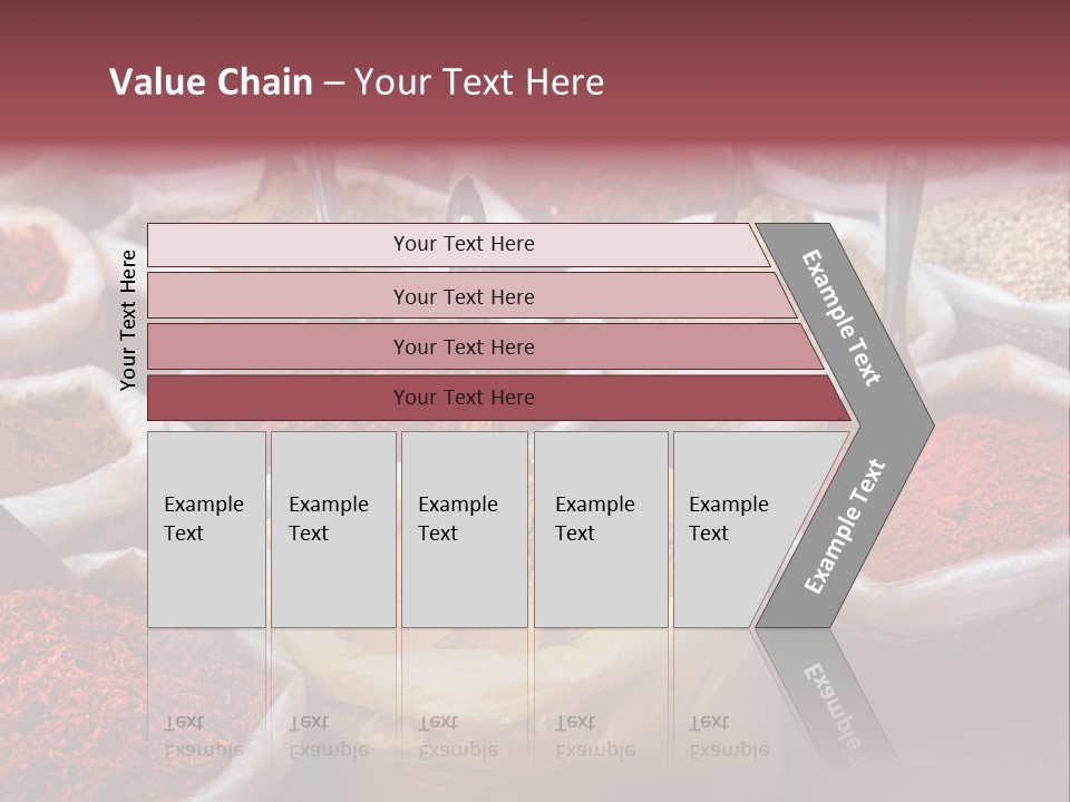 Powder Bazaar Gourmet PowerPoint Template
