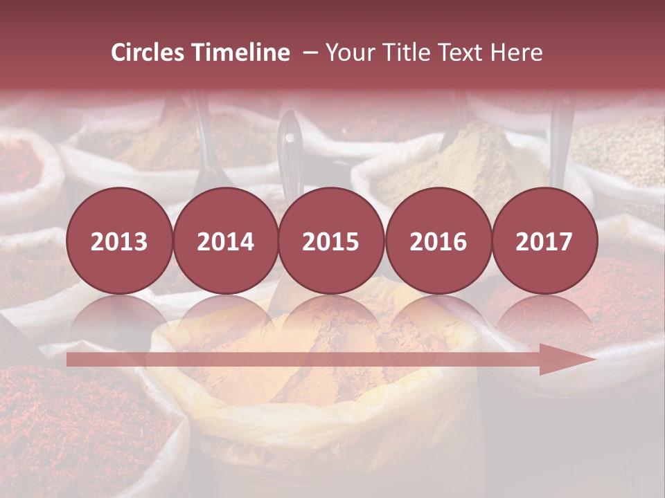 Powder Bazaar Gourmet PowerPoint Template